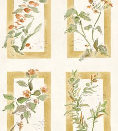 Sta Cruz Wallpaper by Coordonne Ocre Sta Cruz Wallpaper by Coordonne Ocre