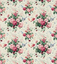 Stapleton Park Fabric by Sanderson Cream/Pink Stapleton Park Fabric by Sanderson Cream/Pink