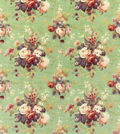 Stapleton Park Velvet Fabric by Sanderson Squirrel/Olive Stapleton Park Velvet Fabric by Sanderson Squirrel/Olive