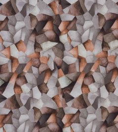 Statue Fabric by Prestigious Textiles Rust Statue Fabric by Prestigious Textiles Rust