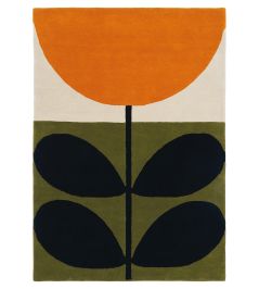 Stem Black Rug by Orla Kiely 3 Stem Black Rug by Orla Kiely 3