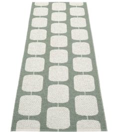 Sten Runner Rug by Pappelina Army/Fossil Sten Runner Rug by Pappelina Army/Fossil