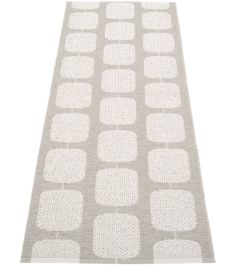 Sten Runner Rug by Pappelina Warm Grey/Fossil Sten Runner Rug by Pappelina Warm Grey/Fossil
