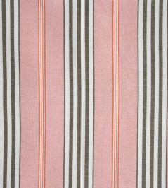 Steyning Fabric by Titley and Marr Latte & Coral Steyning Fabric by Titley and Marr Latte & Coral