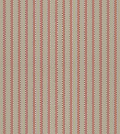 Stiched Stripe Wallpaper by Langelid Von Bromssen Coral Stiched Stripe Wallpaper by Langelid Von Bromssen Coral