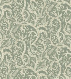 Stitched Birds Wallpaper by Josephine Munsey Aqua Stitched Birds Wallpaper by Josephine Munsey Aqua