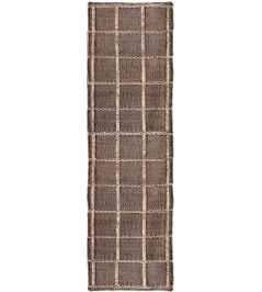 Strata Braided Runner Rug by Layered Brown Strata Braided Runner Rug by Layered Brown