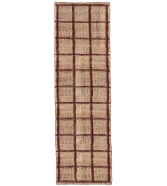 Strata Braided Runner Rug by Layered Burgundy Strata Braided Runner Rug by Layered Burgundy