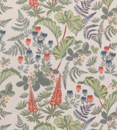 Strawberry Fields Wallpaper by Parker & Jules Olive Strawberry Fields Wallpaper by Parker & Jules Olive