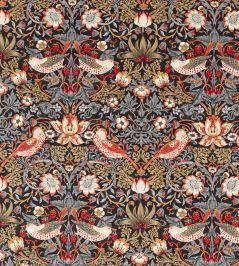 Strawberry Thief Fabric by Morris & Co Old Fashioned Strawberry Thief Fabric by Morris & Co Old Fashioned