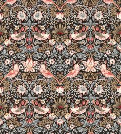 Strawberry Thief Wallpaper by Morris & Co Old Fashioned Strawberry Thief Wallpaper by Morris & Co Old Fashioned