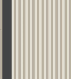 Stripe Wallpaper by Farrow & Ball Au Lait / Liquorice Stripe Wallpaper by Farrow & Ball Au Lait / Liquorice