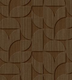 Striped Arches Wallpaper by Eijffinger Chocolate Striped Arches Wallpaper by Eijffinger Chocolate
