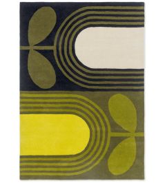 Striped Tulip Rug by Orla Kiely Seagrass Striped Tulip Rug by Orla Kiely Seagrass