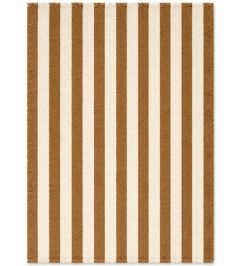 Stripes Cotton Rug by Lorena Canals Natural/Ochre Stripes Cotton Rug by Lorena Canals Natural/Ochre