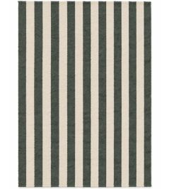 Stripes Cotton Rug by Lorena Canals Natural/Terrazzo Green Stripes Cotton Rug by Lorena Canals Natural/Terrazzo Green