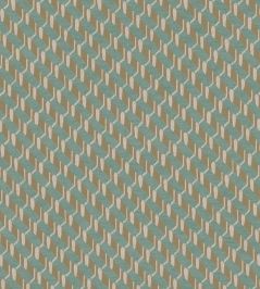 Stripes Fabric by Nobilis Teal Stripes Fabric by Nobilis Teal