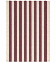 Stripes Wool Rug by Lorena Canals Marsala Stripes Wool Rug by Lorena Canals Marsala