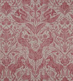 Forest Trail Fabric by Studio G Raspberry Forest Trail Fabric by Studio G Raspberry