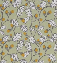 Acorn Trail Fabric by Studio G Sage Acorn Trail Fabric by Studio G Sage