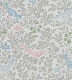 Bird Song Fabric by Studio G Pastel Bird Song Fabric by Studio G Pastel
