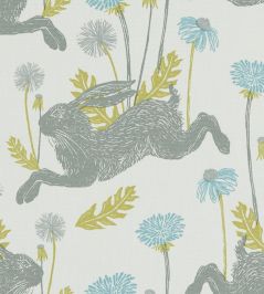 March Hare Fabric by Studio G Mineral March Hare Fabric by Studio G Mineral