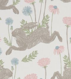 March Hare Fabric by Studio G Pastel March Hare Fabric by Studio G Pastel