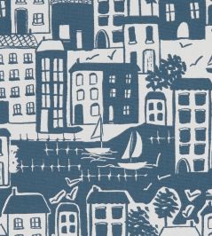 Waterside Fabric by Studio G Navy Waterside Fabric by Studio G Navy