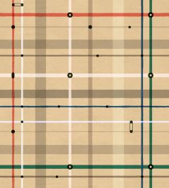 Subway Wallpaper by Tres Tintas Copper Subway Wallpaper by Tres Tintas Copper