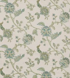 Sudbury Fabric by GP & J Baker Teal Sudbury Fabric by GP & J Baker Teal