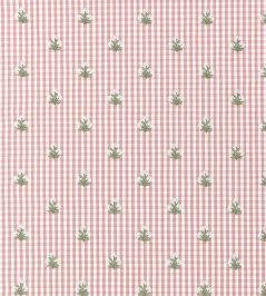 Sue Belle Embroidery Fabric by Anna French Rose Sue Belle Embroidery Fabric by Anna French Rose
