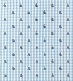 Sue Belle Embroidery Fabric by Anna French Sky Sue Belle Embroidery Fabric by Anna French Sky