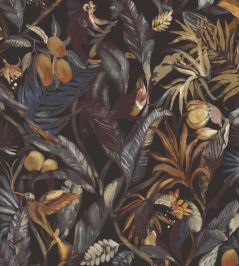 Sumatra Fabric by Arley House Ebony Sumatra Fabric by Arley House Ebony
