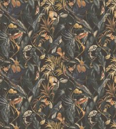 Sumatra Wallpaper by Arley House Ebony Sumatra Wallpaper by Arley House Ebony