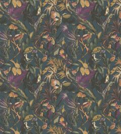 Sumatra Wallpaper by Arley House Peacock Blue Sumatra Wallpaper by Arley House Peacock Blue