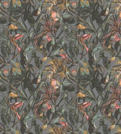 Sumatra Wallpaper by Arley House Steel Grey Sumatra Wallpaper by Arley House Steel Grey