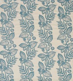 Summer Fruits Fabric by Prestigious Textiles Indigo Summer Fruits Fabric by Prestigious Textiles Indigo