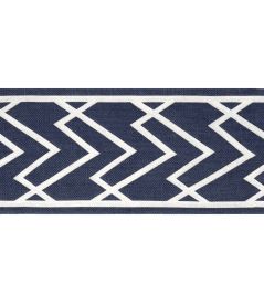 Summit Applique Tape Trimming by Thibaut Navy Summit Applique Tape Trimming by Thibaut Navy