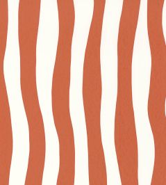 Sundae Wallpaper by Casamance Terracotta Sundae Wallpaper by Casamance Terracotta