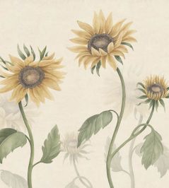 Sunflowers Mural by Sandberg Yellow Sunflowers Mural by Sandberg Yellow