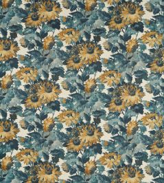 Sunforest Fabric by Clarke & Clarke Denim/Linen Sunforest Fabric by Clarke & Clarke Denim/Linen