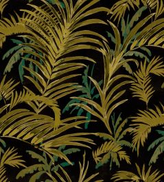 Surabaya Fabric by Arley House Gold Surabaya Fabric by Arley House Gold