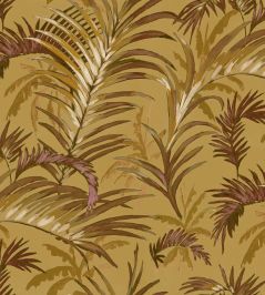 Surabaya Fabric by Arley House Golden Surabaya Fabric by Arley House Golden