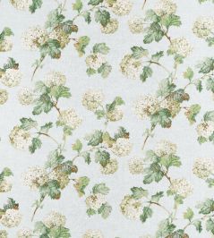 Sussex Hydrangea Fabric by Anna French Soft Blue Sussex Hydrangea Fabric by Anna French Soft Blue
