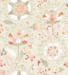 Suzani Wallpaper by DADO 02 Pink Suzani Wallpaper by DADO 02 Pink