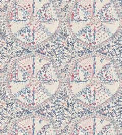 Suzette Wallpaper by DADO 02 Blue & Red Suzette Wallpaper by DADO 02 Blue & Red