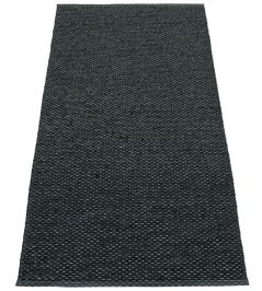 Svea Rug by Pappelina Black Metallic/Black Svea Rug by Pappelina Black Metallic/Black