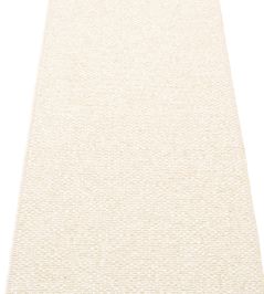 Svea Rug by Pappelina Vanilla/Beige Metallic Svea Rug by Pappelina Vanilla/Beige Metallic