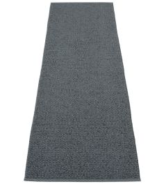 Svea Runner Rug by Pappelina Granit/Black Metallic Svea Runner Rug by Pappelina Granit/Black Metallic