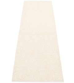 Svea Runner Rug by Pappelina Vanilla/Beige Metallic Svea Runner Rug by Pappelina Vanilla/Beige Metallic